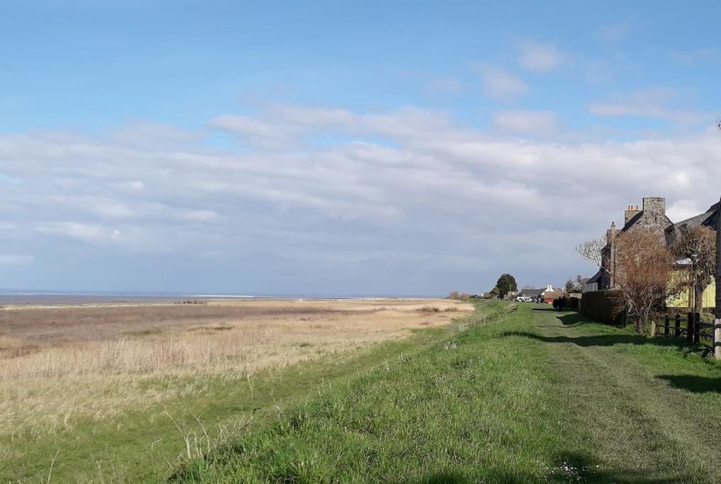 Vue Mer Pour Une Escale En Baie Du Mt-St-Michel Cherrueix Buitenkant foto